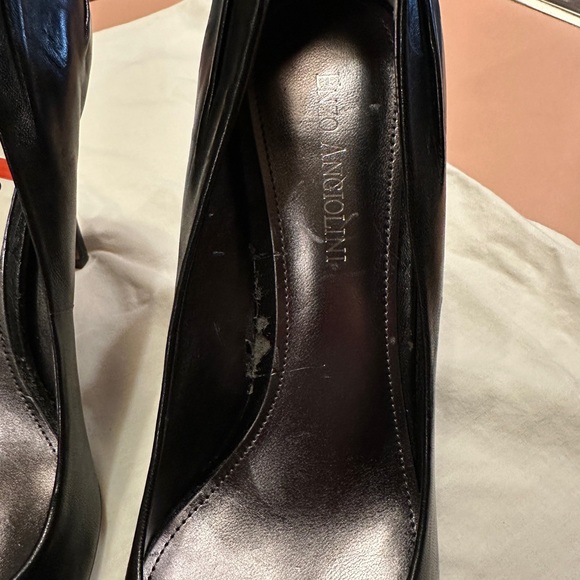 Enzo Angiolini black heels sz 8 - Picture 3 of 13
